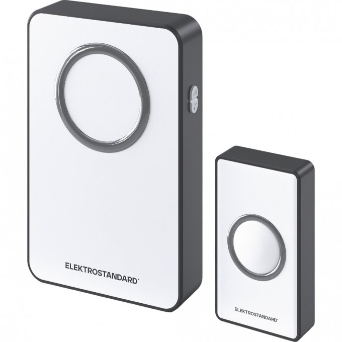Беспроводной дверной звонок ELEKTROSTANDARD IP20 DBQ27M WL белый a055695 Беспроводной дверной звонок ELEKTROSTANDARD IP20 DBQ27M WL белый a055695