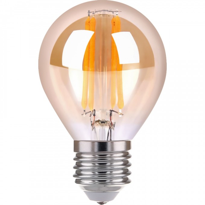 Филаментная светодиодная лампа ELEKTROSTANDARD BLE2751 MINI CLASSIC 6W 3300K E27 G45 тонированный a055351 Филаментная светодиодная лампа ELEKTROSTANDARD BLE2751 MINI CLASSIC 6W 3300K E27 G45 тонированный a055351