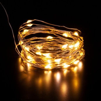 Гирлянда нить ELEKTROSTANDARD РОСА теплый белый 10м IP20