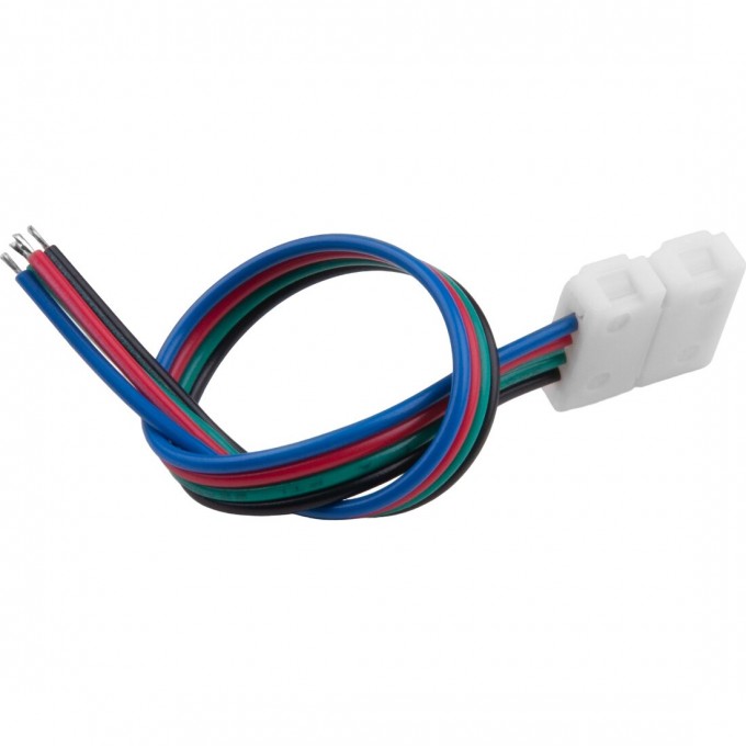 Коннектор односторонний для светодиодной ленты ELEKTROSTANDARD бегущая волна (5 шт) a049853 Коннектор односторонний для светодиодной ленты ELEKTROSTANDARD бегущая волна (5 шт) a049853