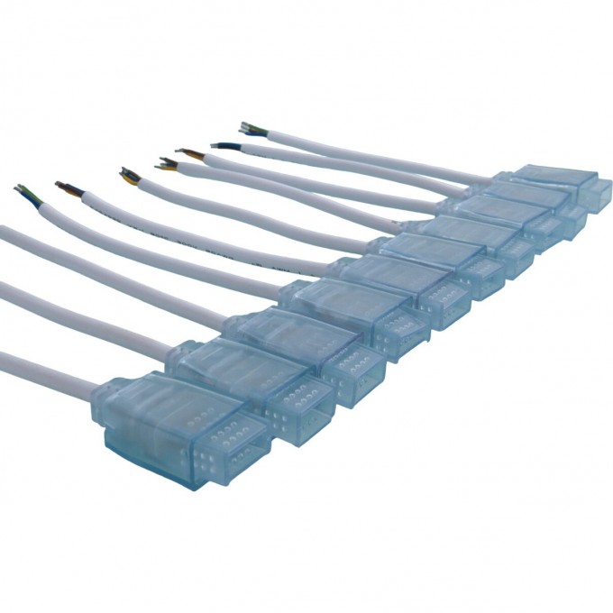 Коннектор односторонний гибкий для светодиодной ленты ELEKTROSTANDARD PREMIUM LS013 220V 2835 (10 шт) a041345 Коннектор односторонний гибкий для светодиодной ленты ELEKTROSTANDARD PREMIUM LS013 220V 2835 (10 шт) a041345