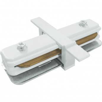 Коннектор прямой для однофазного встраиваемого шинопровода ELEKTROSTANDARD TRCM-1-I-WH белый