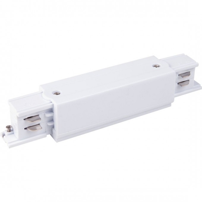 Коннектор прямой для трехфазного шинопровода ELEKTROSTANDARD TRC-1-3-I-WH белый a039499 Коннектор прямой для трехфазного шинопровода ELEKTROSTANDARD TRC-1-3-I-WH белый a039499