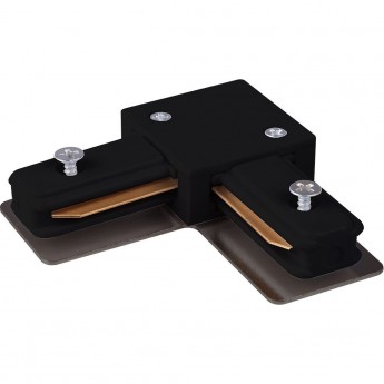 Коннектор угловой для однофазного шинопровода ELEKTROSTANDARD TRC-1-1-L-WH черный