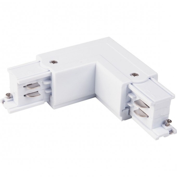Коннектор угловой для трехфазного шинопровода ELEKTROSTANDARD TRC-1-3-L-WH белый a039503 Коннектор угловой для трехфазного шинопровода ELEKTROSTANDARD TRC-1-3-L-WH белый a039503