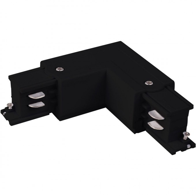 Коннектор угловой для трехфазного шинопровода ELEKTROSTANDARD TRC-1-3-L-WH черный a039511 Коннектор угловой для трехфазного шинопровода ELEKTROSTANDARD TRC-1-3-L-WH черный a039511