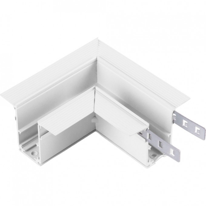 Коннектор угловой ELEKTROSTANDARD Slim Magnetic для встраиваемого шинопровода белый 85092/00 a061239 Коннектор угловой ELEKTROSTANDARD Slim Magnetic для встраиваемого шинопровода белый 85092/00 a061239