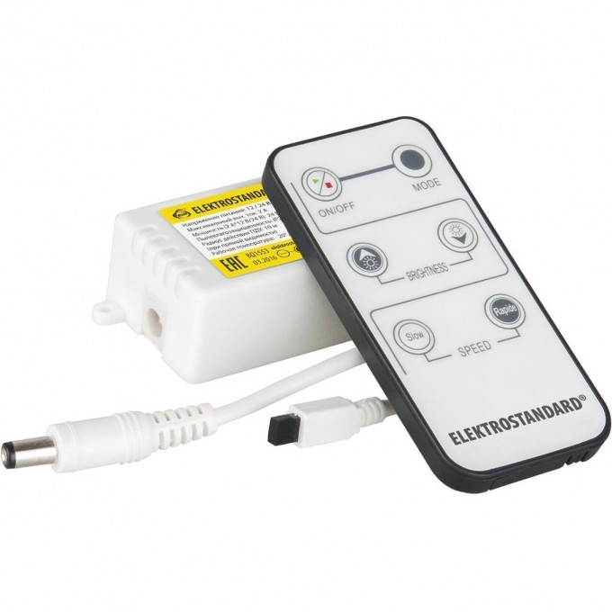 Контроллер для монохромных светодиодных лент ELEKTROSTANDARD 12V IP20 с ПДУ a035333 Контроллер для монохромных светодиодных лент ELEKTROSTANDARD 12V IP20 с ПДУ a035333