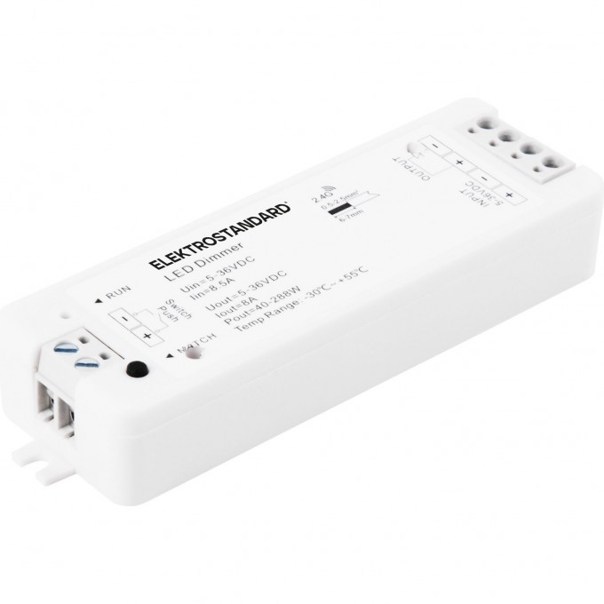 Контроллер для светодиодной ленты ELEKTROSTANDARD 95005/00 12/24V DIMMING для ПДУ RC003 a057644 Контроллер для светодиодной ленты ELEKTROSTANDARD 95005/00 12/24V DIMMING для ПДУ RC003 a057644