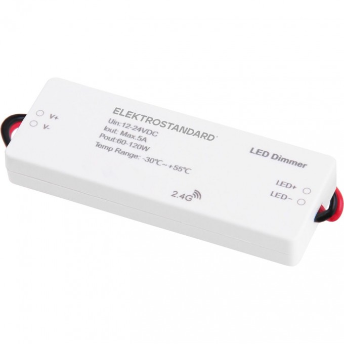 Контроллер для светодиодной ленты ELEKTROSTANDARD 95006/00 12/24V DIMMING для ПДУ RC003 a057645 Контроллер для светодиодной ленты ELEKTROSTANDARD 95006/00 12/24V DIMMING для ПДУ RC003 a057645