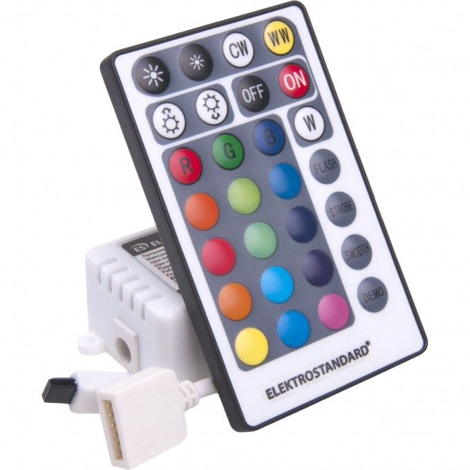 Контроллер для светодиодной ленты ELEKTROSTANDARD LSC 022 RGBWW c ПДУ 5050+2835+2835 90Led 16W IP20 a053710 Контроллер для светодиодной ленты ELEKTROSTANDARD LSC 022 RGBWW c ПДУ 5050+2835+2835 90Led 16W IP20 a053710