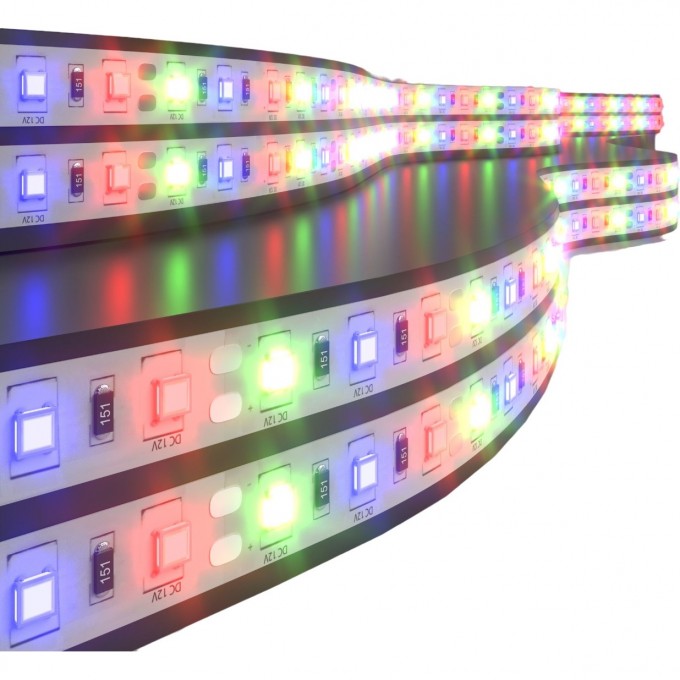Лента светодиодная ELEKTROSTANDARD 12V 14,4W 60LED 5050 IP20 RGB 5м a034874 Лента светодиодная ELEKTROSTANDARD 12V 14,4W 60LED 5050 IP20 RGB 5м a034874