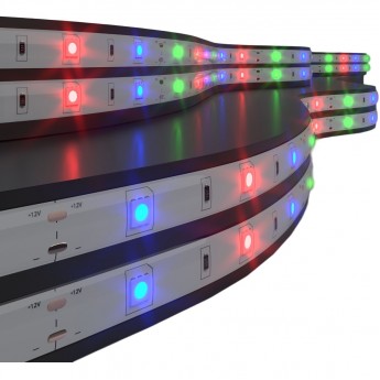 Лента светодиодная ELEKTROSTANDARD 12V 7,2W 30LED 5050 IP65 RGB 5м Лента светодиодная ELEKTROSTANDARD 12V 7,2W 30LED 5050 IP65 RGB 5м