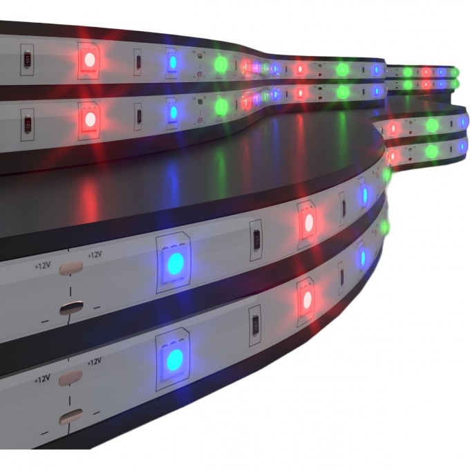 Лента светодиодная ELEKTROSTANDARD 12V 7,2W 30LED 5050 IP65 RGB 5м a027836 Лента светодиодная ELEKTROSTANDARD 12V 7,2W 30LED 5050 IP65 RGB 5м a027836