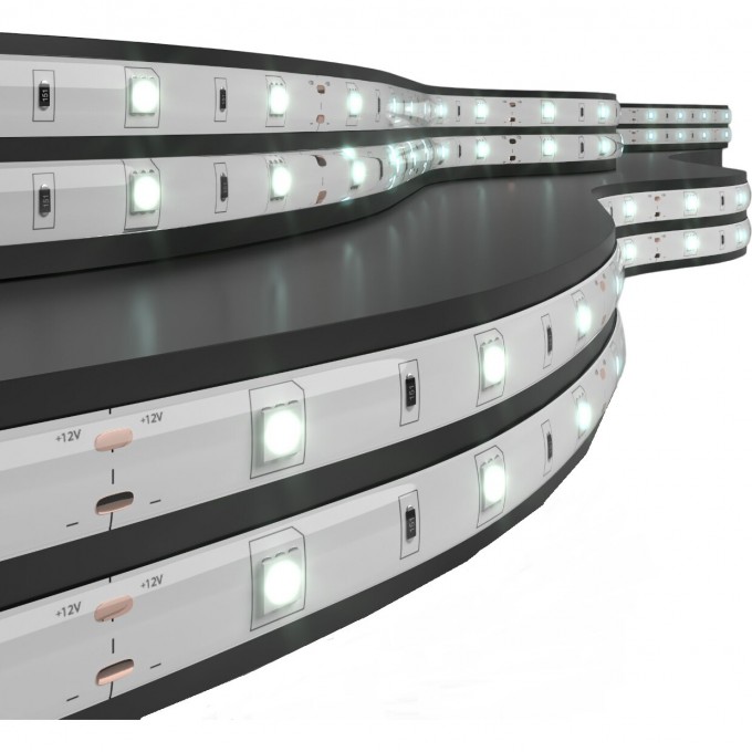 Лента светодиодная ELEKTROSTANDARD 12V 9,6W 120LED 2835 IP20 холодный белый 5м a043964 Лента светодиодная ELEKTROSTANDARD 12V 9,6W 120LED 2835 IP20 холодный белый 5м a043964
