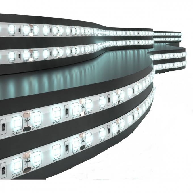 Лента светодиодная ELEKTROSTANDARD 12V 9,6W 120LED 2835 IP65 холодный белый 5м a052851 Лента светодиодная ELEKTROSTANDARD 12V 9,6W 120LED 2835 IP65 холодный белый 5м a052851