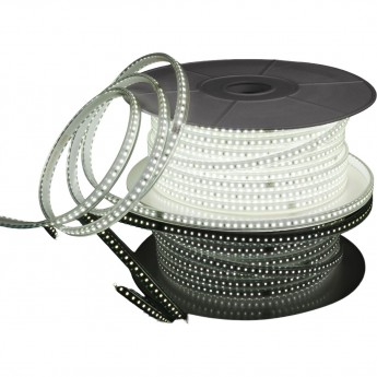 Лента светодиодная ELEKTROSTANDARD 220V 14,4W 120LED 2835 IP65 холодный белый 50 м Лента светодиодная ELEKTROSTANDARD 220V 14,4W 120LED 2835 IP65 холодный белый 50 м