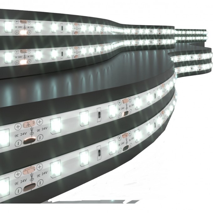 Лента светодиодная ELEKTROSTANDARD 24V 9,6W 120LED 2835 IP20 холодный белый 5м a052961 Лента светодиодная ELEKTROSTANDARD 24V 9,6W 120LED 2835 IP20 холодный белый 5м a052961