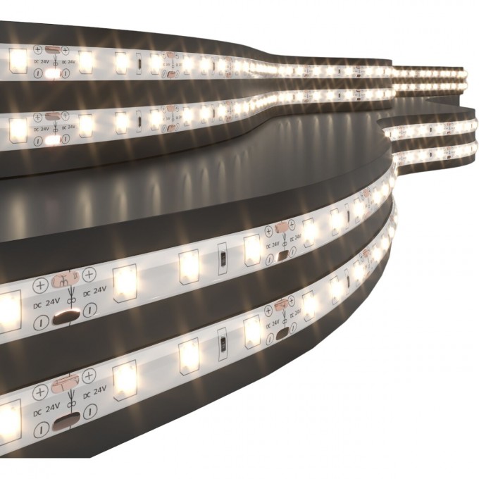 Лента светодиодная ELEKTROSTANDARD 24V 9,6W 120LED 2835 IP20 теплый белый 5м a052959 Лента светодиодная ELEKTROSTANDARD 24V 9,6W 120LED 2835 IP20 теплый белый 5м a052959