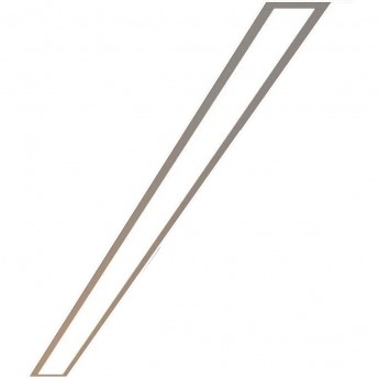 Линейный светодиодный встраиваемый светильник ELEKTROSTANDARD 78см 15W 3000К матовое серебро