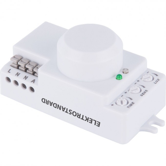 Микроволновый датчик движения ELEKTROSTANDARD MRL 10м 1200W 360° IP20 SNS-M-13 белый a048129 Микроволновый датчик движения ELEKTROSTANDARD MRL 10м 1200W 360° IP20 SNS-M-13 белый a048129