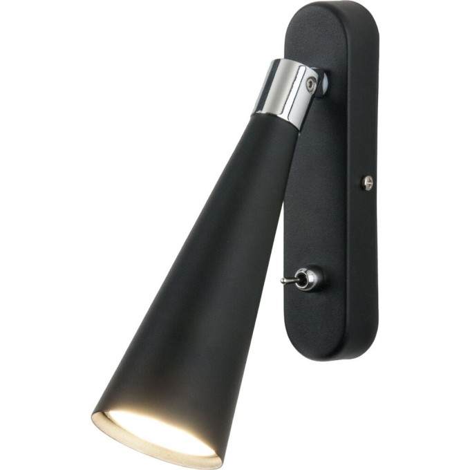 Настенный светильник ELEKTROSTANDARD HORN GU10 SW черный a047874 Настенный светильник ELEKTROSTANDARD HORN GU10 SW черный a047874