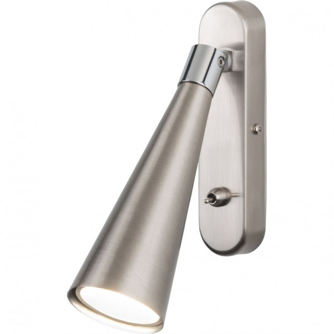 Настенный светильник ELEKTROSTANDARD HORN GU10 SW никель a047872 Настенный светильник ELEKTROSTANDARD HORN GU10 SW никель a047872