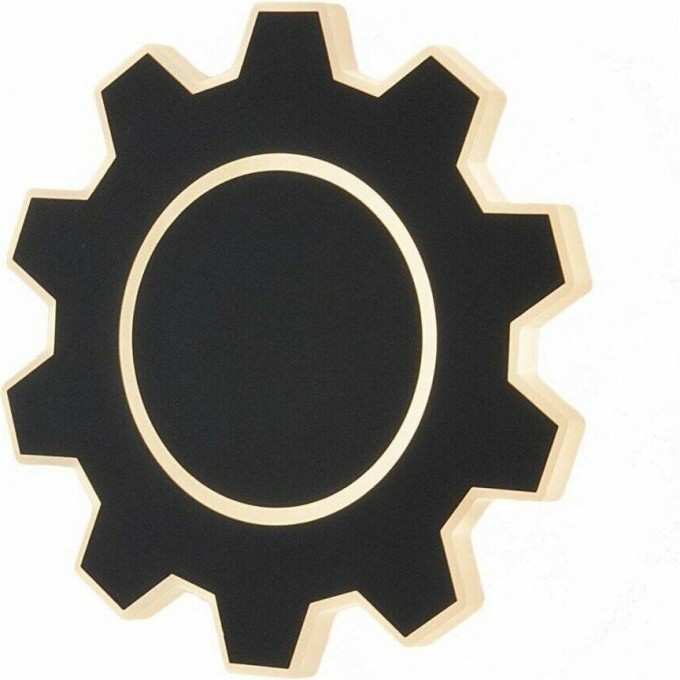 Настенный светодиодный светильник ELEKTROSTANDARD MRL 1095 GEAR M LED черный a040751 Настенный светодиодный светильник ELEKTROSTANDARD MRL 1095 GEAR M LED черный a040751