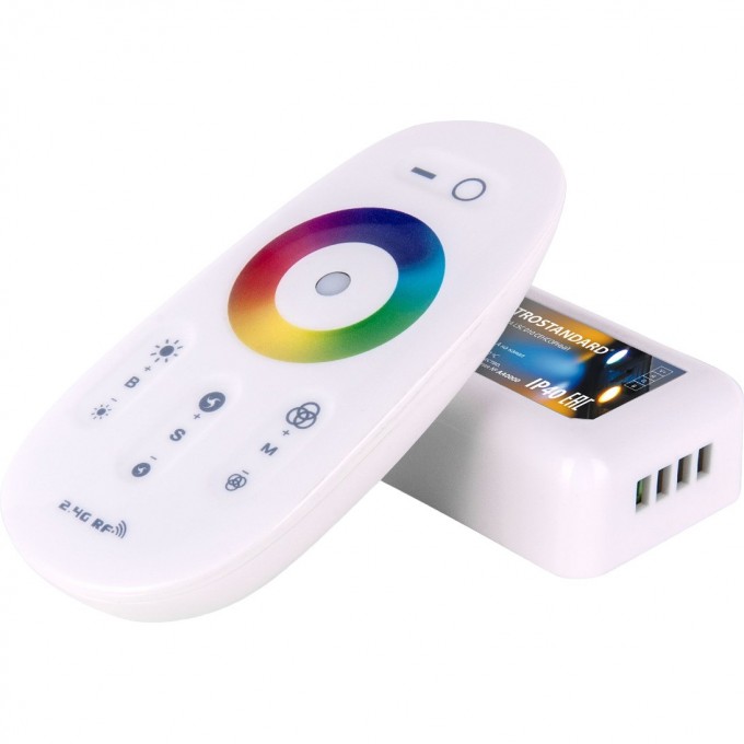 Сенсорный контроллер для светодиодной ленты Elektrostandard LSC 010 RGB с ПДУ 12V IP40 a042958 Сенсорный контроллер для светодиодной ленты Elektrostandard LSC 010 RGB с ПДУ 12V IP40 a042958