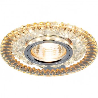 Светильник ELEKTROSTANDARD 2198 MR16 CL/GD прозрачный/золото