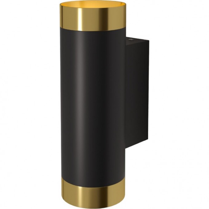 Светильник настенный ELEKTROSTANDARD POLI MRL 1016 черный/золотой a058982 Светильник настенный ELEKTROSTANDARD POLI MRL 1016 черный/золотой a058982