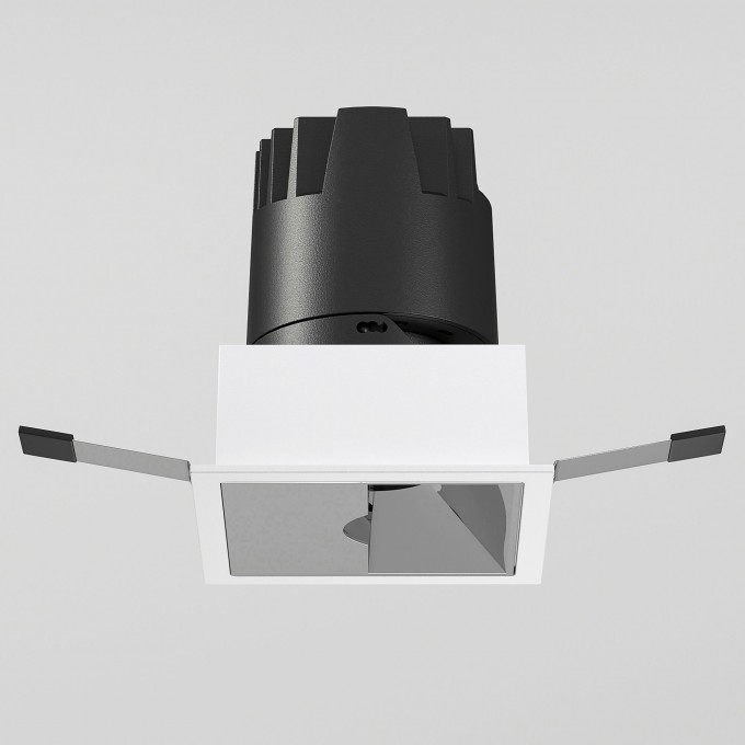 Светильник потолочный светодиодный ELEKTROSTANDARD 25091/LED 10W 3000K белый/хром a064615 Светильник потолочный светодиодный ELEKTROSTANDARD 25091/LED 10W 3000K белый/хром a064615