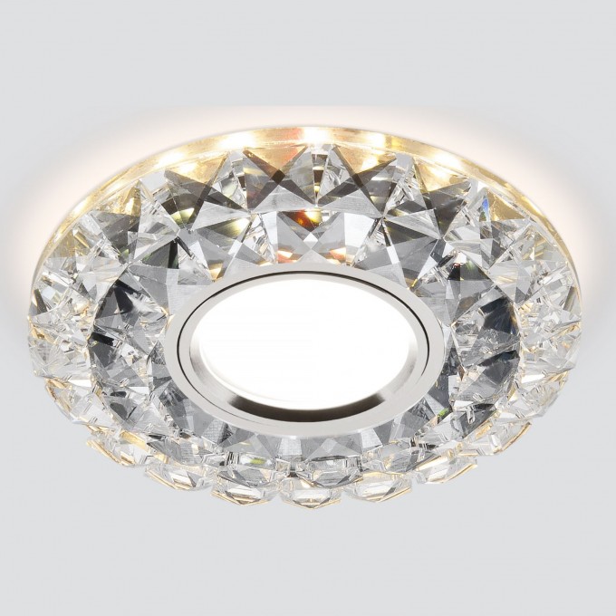 Светильник встраиваемый ELEKTROSTANDARD 2170 MR16 SBK/CL дымчатый/прозрачный, с LED подсветкой a049339 Светильник встраиваемый ELEKTROSTANDARD 2170 MR16 SBK/CL дымчатый/прозрачный, с LED подсветкой a049339