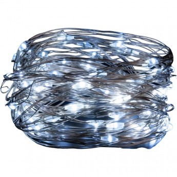 Светодиодная гирлянда нить Роса ELEKTROSTANDAR 400-008 белый 10м
