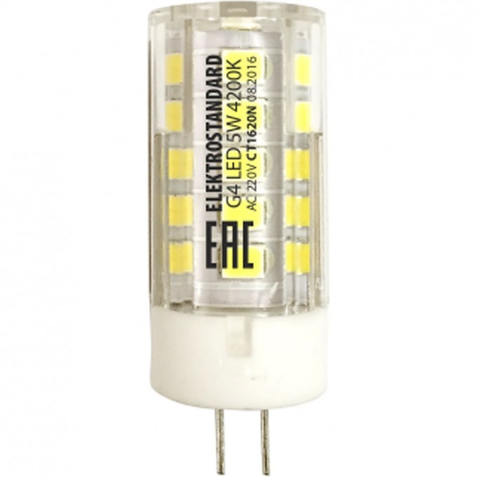 Светодиодная лампа ELEKTROSTANDARD JC BLG404 5W 220V 4200K G4 a049625 Светодиодная лампа ELEKTROSTANDARD JC BLG404 5W 220V 4200K G4 a049625
