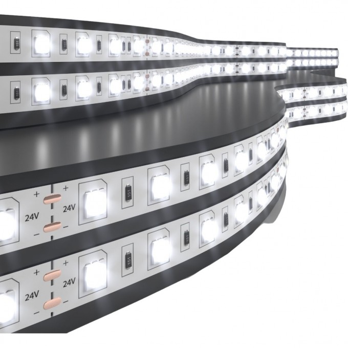 Светодиодная лента ELEKTROSTANDAR 24V 14,4W 60LED 5050 IP65 дневной белый 5м a052969 Светодиодная лента ELEKTROSTANDAR 24V 14,4W 60LED 5050 IP65 дневной белый 5м a052969