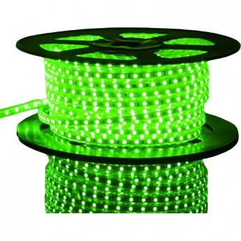 Светодиодная лента ELEKTROSTANDARD LS004 220V 4,8W 60LED 2835 IP65 зеленый 50 м