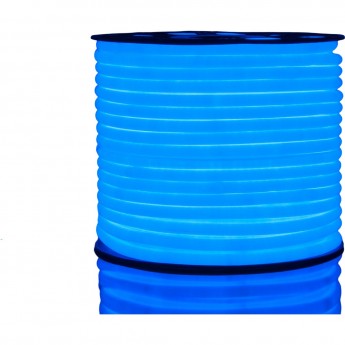 Светодиодный гибкий неон ELEKTROSTANDARD 220V 9,6W 144LED 2835 синий 50 м