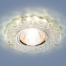 Точечный светильник ELEKTROSTANDARD 2140 MR16 SL с LED подсветкой, зеркальный/серебро a033626