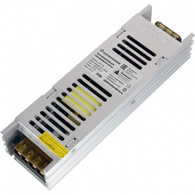 Трансформатор для светодиодной ленты ELEKTROSTANDARD 12V 150W a043087 Трансформатор для светодиодной ленты ELEKTROSTANDARD 12V 150W a043087