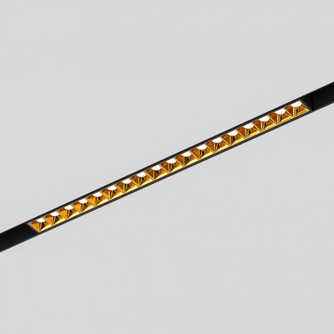 Трековый светильник ELEKTROSTANDARD Slim Magnetic 85104/01 18W 4000K Artas (чёрный/золото) a064530 Трековый светильник ELEKTROSTANDARD Slim Magnetic 85104/01 18W 4000K Artas (чёрный/золото) a064530