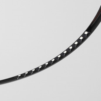 Трековый светильник ELEKTROSTANDARD SLIM MAGNETIC INTENSO 12W 4200K (чёрный) (Ø1200 мм)