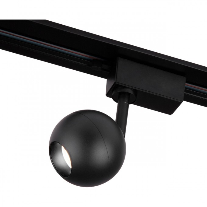 Трековый светодиодный светильник для однофазного шинопровода ELEKTROSTANDARD BALL LTB76 8W 4200K черный a053741 Трековый светодиодный светильник для однофазного шинопровода ELEKTROSTANDARD BALL LTB76 8W 4200K черный a053741