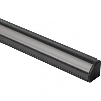 Угловой алюминиевый профиль для светодиодной ленты ELEKTROSTANDARD LL-2-ALP008 черный