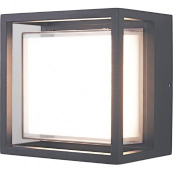 Уличный настенный светодиодный светильник ELEKTROSTANDARD 1533 TECHNO LED IP54 серый