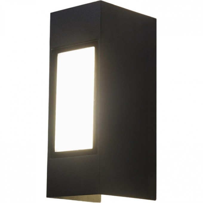 Уличный настенный светодиодный светильник ELEKTROSTANDARD IP54 1638 TECHNO LED черный a054929 Уличный настенный светодиодный светильник ELEKTROSTANDARD IP54 1638 TECHNO LED черный a054929