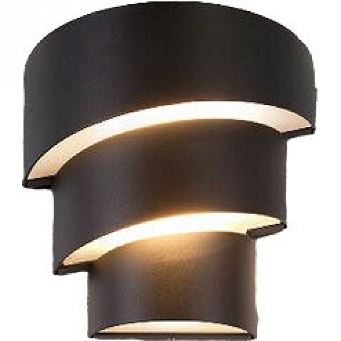Уличный настенный светодиодный светильник ELEKTROSTANDARD TECHNO LED HELIX черный a039955 Уличный настенный светодиодный светильник ELEKTROSTANDARD TECHNO LED HELIX черный a039955