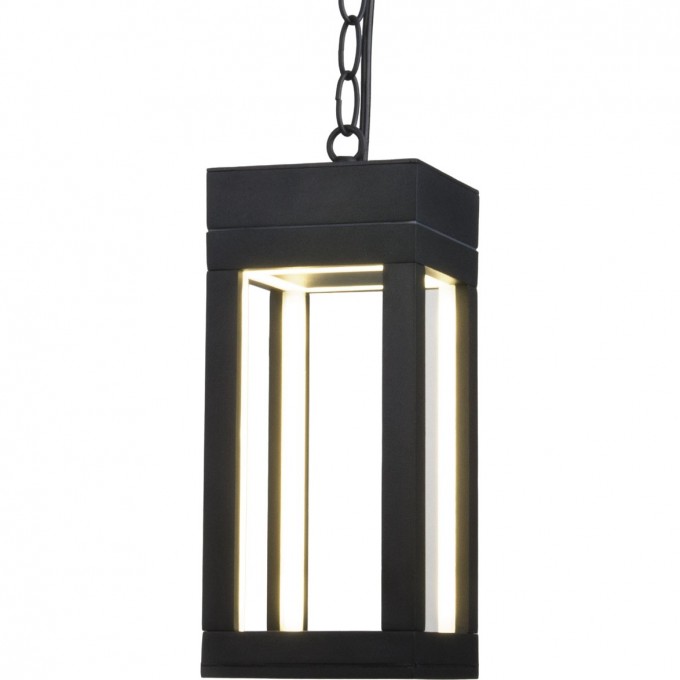 Уличный подвесной светодиодный светильник ELEKTROSTANDARD FRAME LED IP54 1528 черный a051857 Уличный подвесной светодиодный светильник ELEKTROSTANDARD FRAME LED IP54 1528 черный a051857