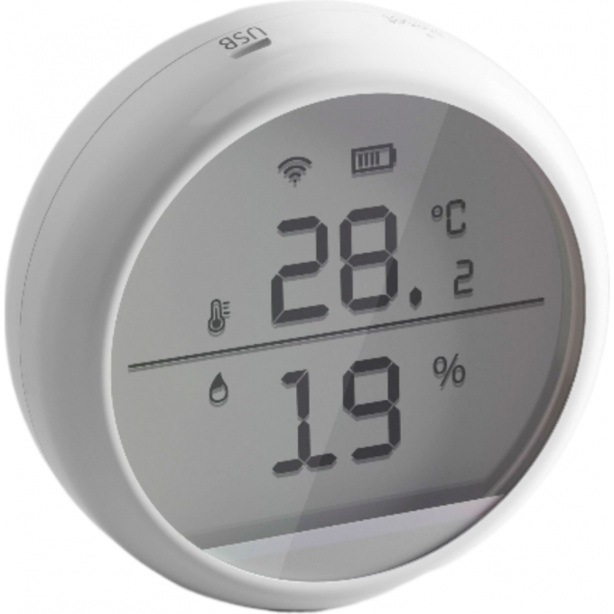Умный датчик температуры и влажности ELEKTROSTANDARD 76270 00 a061849 Умный датчик температуры и влажности ELEKTROSTANDARD 76270 00 a061849