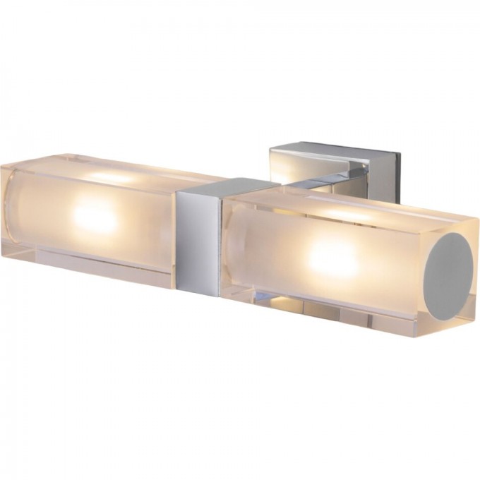 Влагостойкий настенный светильник ELEKTROSTANDARD DUPLEX 2X28W 1228 AL14 хром a031604 Влагостойкий настенный светильник ELEKTROSTANDARD DUPLEX 2X28W 1228 AL14 хром a031604